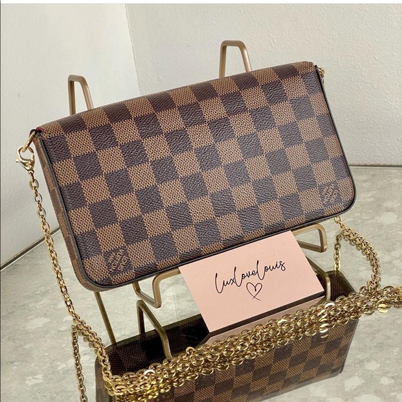 Damier Ebene Felicie Louis Vuitton - Picture 5 of 7